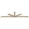 Ekena Millwork Kennewick Rough Sawn Timber Gable Bracket, Douglas Fir, 108"W x 27"H x 2"D x 4"F, 6/12 Pitch GBW108X27X0204KEN00RDF - alternate 3
